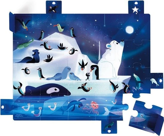 Janod Verrassingspuzzel - Onder De Sterren 3 Janod Verrassingspuzzel - Onder De Sterren - Afbeelding 3
