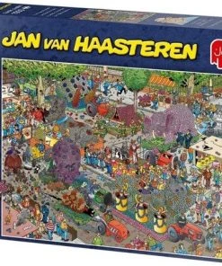 Jumbo Jan Van Haasteren - 3 Stuks - Darts 1000 Stukjes & Kamperen In Het Bos 1000 Stukjes & De Bloemencorso 1000 Stukjes -Goedkope puzzels winkel 550x457 5