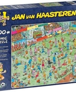 Jumbo Jan Van Haasteren Sportpuzzelbundel - 2 Stuks - Hockey Kampioenschappen 1000 Stukjes & WK Vrouwenvoetbal 1000 Stukjes -Goedkope puzzels winkel 550x457 9