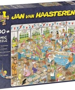 Jan Van Haasteren Taarten Toernooi Puzzel - 1500 Stukjes