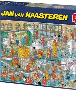 Jan Van Haasteren De Ambachtelijke Brouwerij Puzzel - 1000 Stukjes -Goedkope puzzels winkel 550x458 4