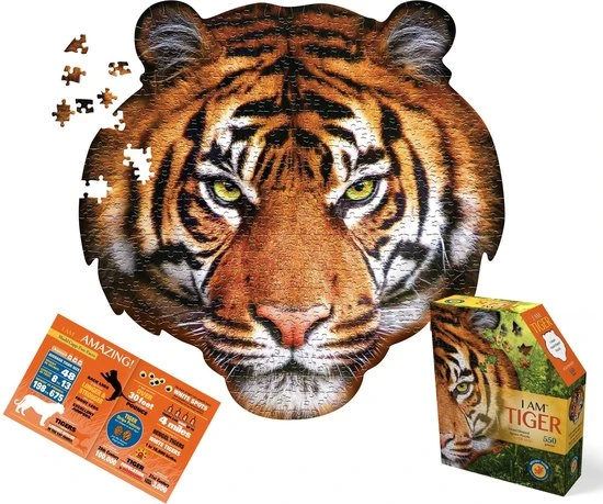 Madd Capp - Madd Capp Legpuzzel I Am Tiger 550 St 1 Madd Capp - Madd Capp Legpuzzel I Am Tiger 550 St