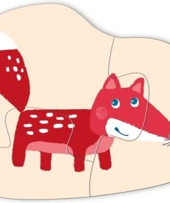 Haba Vormenpuzzels In Het Bos Junior Karton 4-delig -Goedkope puzzels winkel 550x459 5