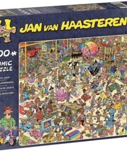 Jan Van Haasteren - Puzzelset - De Wijnmakerij 3000 Stukjes & Speelgoedwinkel 1000 Stukjes -Goedkope puzzels winkel 550x459 6