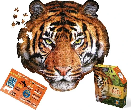 Madd Capp - Madd Capp Legpuzzel I Am Tiger 550 St 3 Madd Capp - Madd Capp Legpuzzel I Am Tiger 550 St - Afbeelding 3