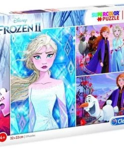 Clementoni PZL 3X48 FROZEN 2 -Goedkope puzzels winkel 550x467 1