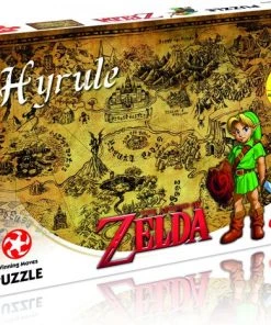 Winning Moves ZELDA - Puzzle 500 Pces - Hyrule 7 Winning Moves ZELDA - Puzzle 500 Pces - Hyrule -Goedkope puzzels winkel 550x467