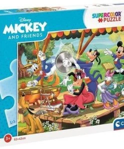 Clementoni Mickey & Friends Maxi - 24 Stukjes -Goedkope puzzels winkel 550x468