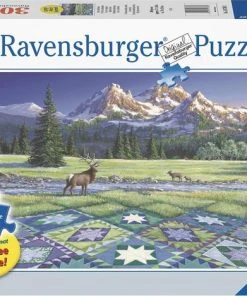 Ravensburger Puzzel Quilt Met Hert - Legpuzzel - 300 Stukjes Extra Groot