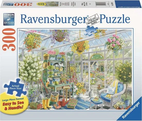 Ravensburger Puzzel 300 Stukjes Greenhouse Heaven 1 Ravensburger Puzzel 300 Stukjes Greenhouse Heaven