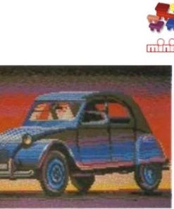 Stick-it Citroen 2CV (eend), Ca. 8.000 Steentjes, Compatibel Met Ministeck