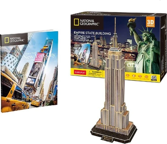 Van Der Meulen 3d Puzzel The Empire State Building 1 Van Der Meulen 3d Puzzel The Empire State Building