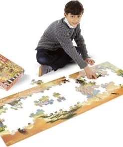 Melissa & Doug Mega Puzzel Safari 100 Stukjes 8 Melissa & Doug Mega Puzzel Safari 100 Stukjes -Goedkope puzzels winkel 550x485