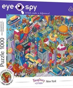 Trefl Prime Eye Spy Imaginary Cities New York Puzzel - 1000 Stukjes
