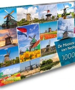 Tucker's Fun Factory De Mooiste Molens Van Nederland Puzzel - 1000 Stukjes