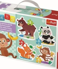 Trefl 36056 Puzzel Legpuzzel 2 Stuk(s) Dieren