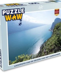 PuzzleWow Puzzel Gardameer - Water - Kust - Legpuzzel - Puzzel 500 Stukjes - Sinterklaas Cadeautjes - Sinterklaas Voor Grote Kinderen