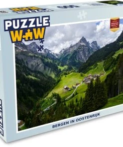 PuzzleWow Puzzel Bergen In Oostenrijk - Legpuzzel - Puzzel 500 Stukjes - Sinterklaas Cadeautjes - Sinterklaas Voor Grote Kinderen