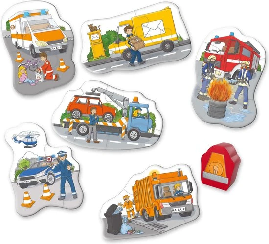 HABA 6 Eerste Puzzels - In Actie 2 HABA 6 Eerste Puzzels - In Actie - Afbeelding 2