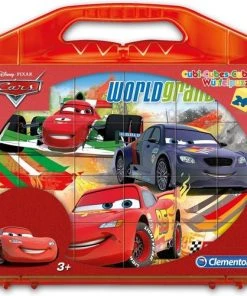 Clementoni Blokkenpuzzel Cubi 24 - Cars Blokken