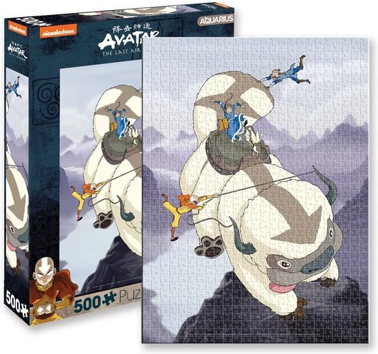 Funko Puzzel: Avatar The Last Airbender: Appa And Gang 1 Funko Puzzel: Avatar The Last Airbender: Appa And Gang