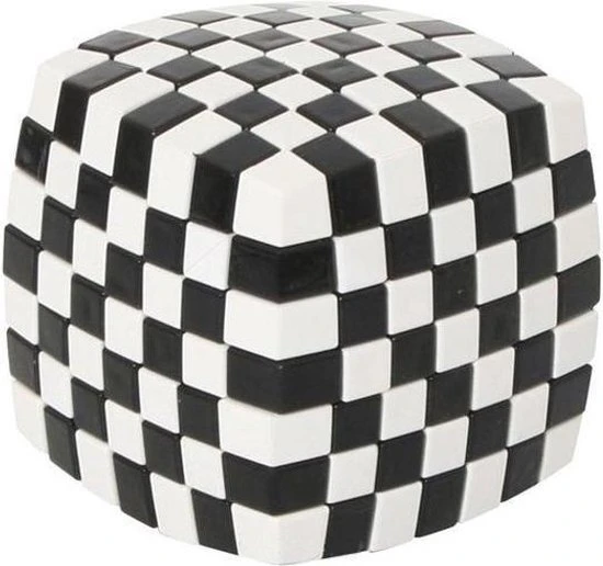 V Cube V-Cube 7 Illusion Zwart Wit - Breinbreker 4 V Cube V-Cube 7 Illusion Zwart Wit - Breinbreker - Afbeelding 4