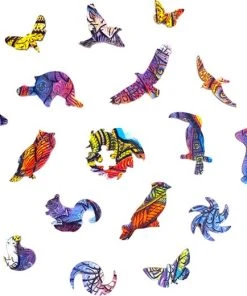 UNIDRAGON Houten Puzzel Dier - Uitstralende Wasbeer - 196 Stukjes - Medium 24x32 Cm 17 UNIDRAGON Houten Puzzel Dier - Uitstralende Wasbeer - 196 Stukjes - Medium 24x32 Cm -Goedkope puzzels winkel 550x520 2