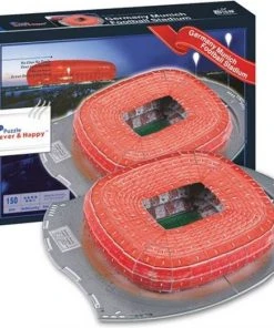 Clever Happy Land Creboblocks 3D Foam Puzzel Germany Munich Football Stadium 150 ST