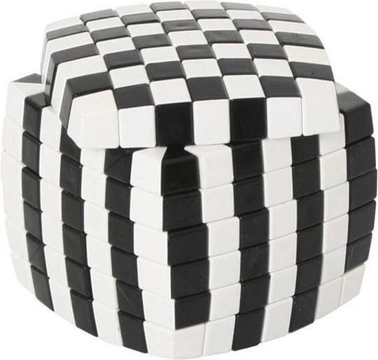 V Cube V-Cube 7 Illusion Zwart Wit - Breinbreker 2 V Cube V-Cube 7 Illusion Zwart Wit - Breinbreker - Afbeelding 2
