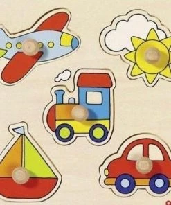 Goki 5-Delige Puzzel Mijn Reis