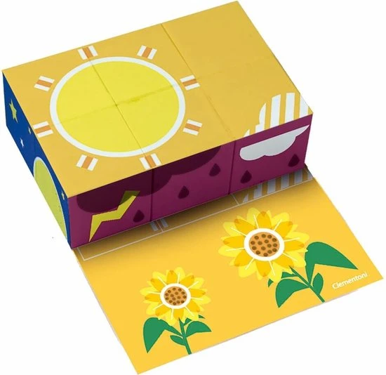 Clementoni Blokkenpuzzel In De Lucht Junior 6-delig, Puzzels Kinderen 2 Clementoni Blokkenpuzzel In De Lucht Junior 6-delig, Puzzels Kinderen - Afbeelding 2