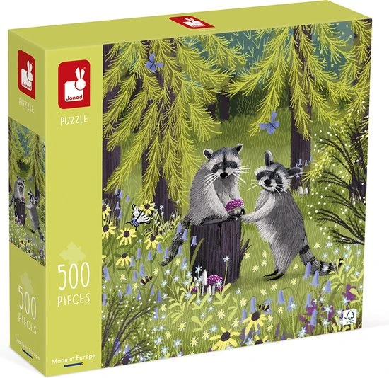 Janod Kidult Puzzel - Wasberen 1 Janod Kidult Puzzel - Wasberen