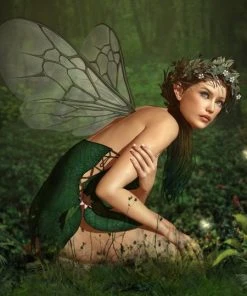 Grafika Nymph In The Forest