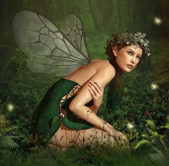Grafika Nymph In The Forest 1 Grafika Nymph In The Forest