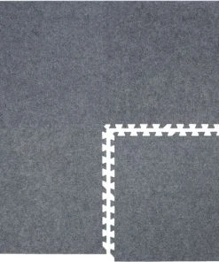 LittleTom Puzzelmat Kleur Grijs Tapijt