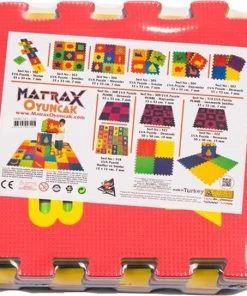 Matrax Puzzelmat - Vloermat - Speelkleed - Speelmat Foam - Foam Mat - 33x33cm -Goedkope puzzels winkel 550x543 4