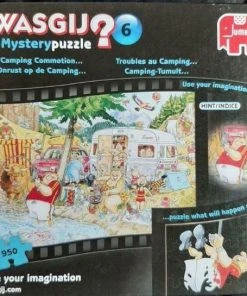 Wasgij Mystery 6 Onrust Op De Camping Puzzel - 950 Stukjes