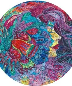 Lovelybird Ronde Puzzel - Dream Flower - 500 Stukjes - Kinderen En Volwassenen -Goedkope puzzels winkel 550x548 10