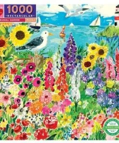 Puzzel Eeboo Seagull Garden (1000) 5 Puzzel Eeboo Seagull Garden (1000) -Goedkope puzzels winkel 550x548 3