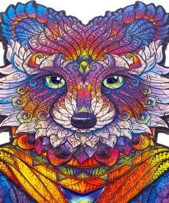 UNIDRAGON Houten Puzzel Dier - Uitstralende Wasbeer - 196 Stukjes - Medium 24x32 Cm 18 UNIDRAGON Houten Puzzel Dier - Uitstralende Wasbeer - 196 Stukjes - Medium 24x32 Cm -Goedkope puzzels winkel 550x549 1