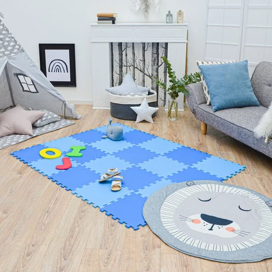 LittleTom 20 Delige Puzzelmat Voor Baby's En Kinderen - 30x30 Puzzel Speelmat EVA Kruipmat 2 LittleTom 20 Delige Puzzelmat Voor Baby's En Kinderen - 30x30 Puzzel Speelmat EVA Kruipmat - Afbeelding 2