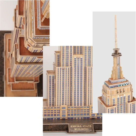 Van Der Meulen 3d Puzzel The Empire State Building 2 Van Der Meulen 3d Puzzel The Empire State Building - Afbeelding 2