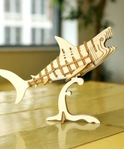 Kikkerland 3D Puzzel Van Hout - In De Vorm Van Een Haai - Schoencadeautjes Sinterklaas 8 Kikkerland 3D Puzzel Van Hout - In De Vorm Van Een Haai - Schoencadeautjes Sinterklaas -Goedkope puzzels winkel 550x550 138