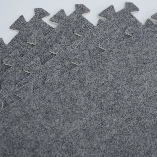 LittleTom Puzzelmat Kleur Grijs Tapijt 3 LittleTom Puzzelmat Kleur Grijs Tapijt - Afbeelding 3