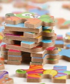 Merkloos Kinderpuzzel Katten - 60 Stukjes - 22.5x14 Cm - Schoencadeautje Sinterklaas -Goedkope puzzels winkel 550x550 189