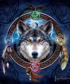 Celtic Wolf Vormen Puzzel- Sunsout