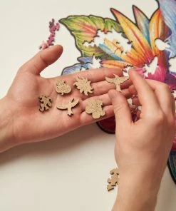 UNIDRAGON Houten Puzzel Dier - Ongrijpbare Kolibri - 300 Stukjes - King Size 48x37 Cm -Goedkope puzzels winkel 550x550 202