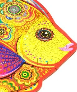 UNIDRAGON Houten Puzzel Dier - Glanzende Vis - 331 Stukjes - King Size 40x31 Cm -Goedkope puzzels winkel 550x550 39