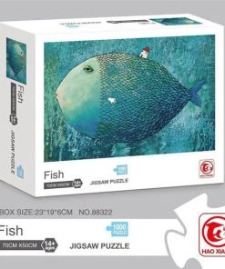 Happy Puzzle Jigsaw Legpuzzel ‘Fish’ Legpuzzels 1000 Stukjes Volwassenen - Puzzle - Dieren - Hobby Speelgoed - Legpuzzels Volwassenen Kinderen - 50*70 Cm 8 Happy Puzzle Jigsaw Legpuzzel ‘Fish’ Legpuzzels 1000 Stukjes Volwassenen - Puzzle - Dieren - Hobby Speelgoed - Legpuzzels Volwassenen Kinderen - 50*70 Cm -Goedkope puzzels winkel 550x552 2