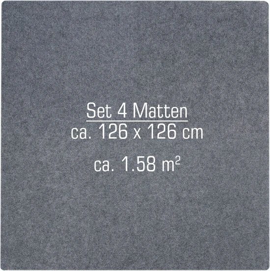 LittleTom Puzzelmat Kleur Grijs Tapijt 5 LittleTom Puzzelmat Kleur Grijs Tapijt - Afbeelding 5